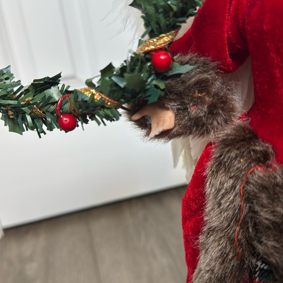 Festive Red Angel Tree Topper (Lights up) - Picture 13 of 13